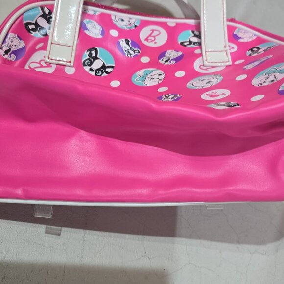 Barbie Pet Carrier Bag Pink for Toy Dog Cat Animal Storage Carrier Zipper Top - Picture 3 of 3